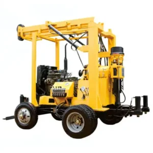 Borehole oil drilling rig machine