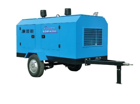 Mature Factory Oil Lubrication Portable Diesel Drilling Machine