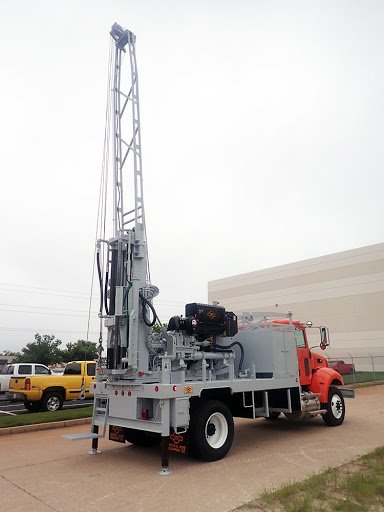 Truck mounted rotary