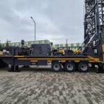 1500-1800 Meters Depth Water Well Drilling Rig mounted on trailer with Mud Pump Double Deck Engine.